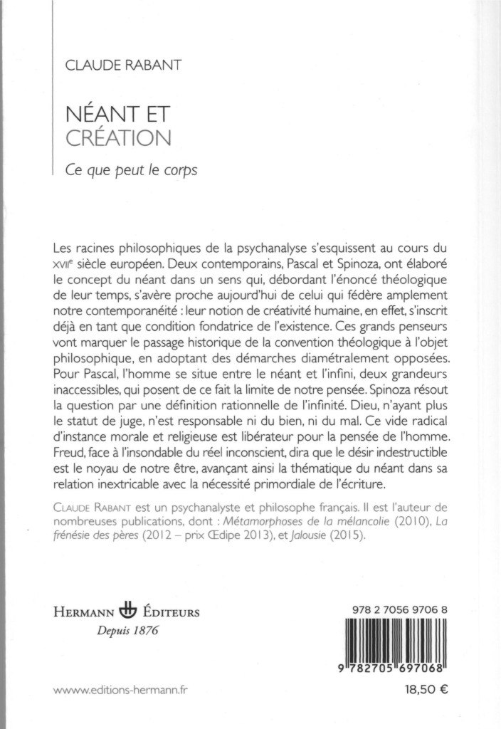 Néant et Création 4°